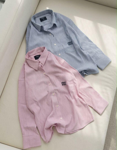 Premium Exclusive High-End Quality Light Pinstripe Regular Fit Shirt
