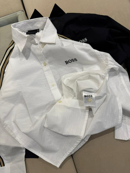 Premium Exclusive High-End Quality Women’s Regular Fit Shirt with Sleeve Stripe Detail