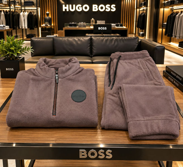 Premium Soft Fleece Winter Tracksuit Set – Warm & Cozy Loungewear