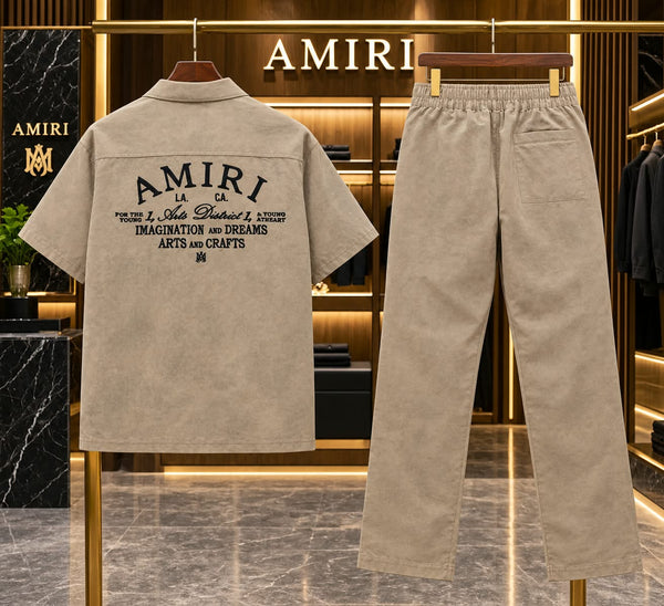 Premium Exclusive Matching Co-Ord Set – Short Sleeve Shirt & Relaxed Pants