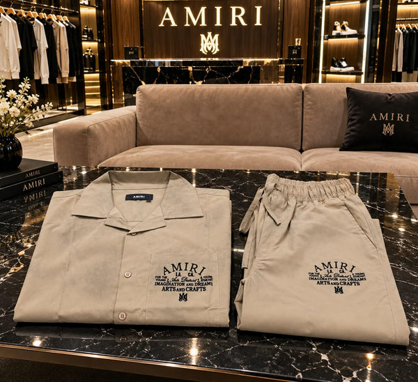 Premium Exclusive Matching Co-Ord Set – Short Sleeve Shirt & Relaxed Pants