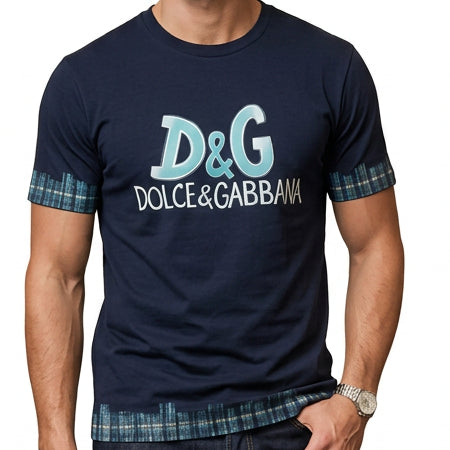 Premium Exclusive Distressed Graphic Crew-Neck T-Shirt