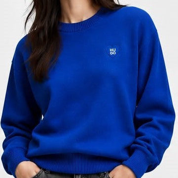 Premium Exclusive Bright Heart Emblem Crew-Neck Pullover