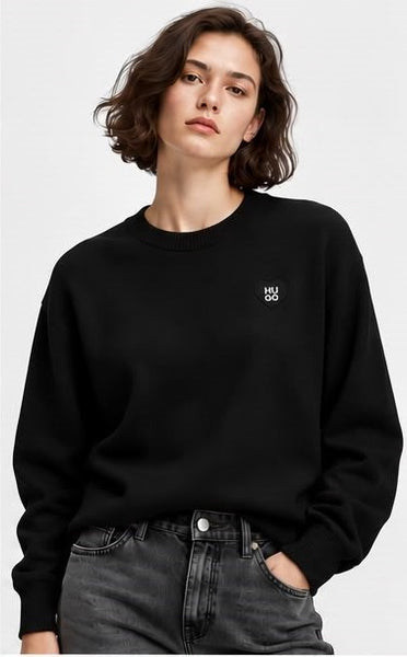 Premium Exclusive Bright Heart Emblem Crew-Neck Pullover