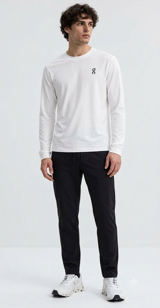Premium Soft-Touch Long Sleeve Crew Neck Tee