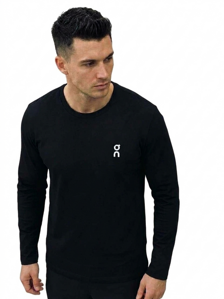 Premium Soft-Touch Long Sleeve Crew Neck Tee