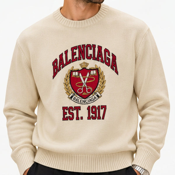 Premium Soft Knit Crew Neck Pullover