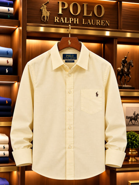Premium Exclusive High-End Authentic Quality Soft Cream Shirt