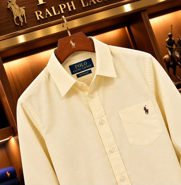 Premium Exclusive High-End Authentic Quality Soft Cream Shirt