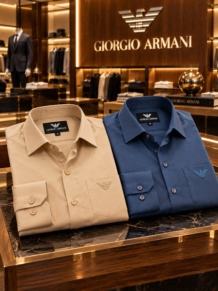 Premium Exclusive High-End Authentic Quality Soft Cream Shirt
