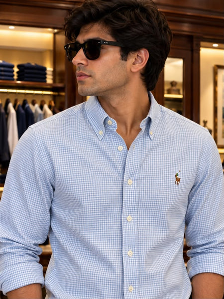Premium Exclusive High-End Authentic Gingham Regular Fit Shirt
