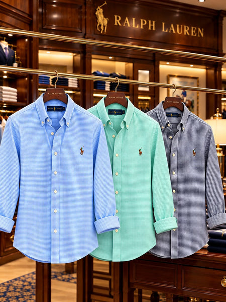 Premium Exclusive High-End Authentic Gingham Regular Fit Shirt