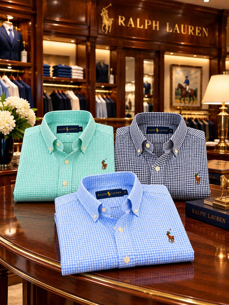Premium Exclusive High-End Authentic Gingham Regular Fit Shirt