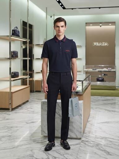 Premium Exclusive High-End Authentic Polo Tee with Contrast Collar