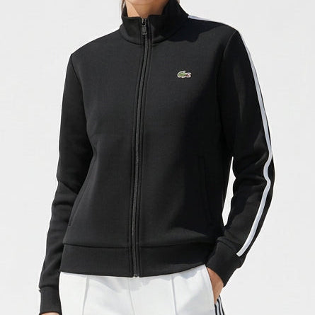 Premium Exclusive High-End Authentic Zip-Up Track Jacket with Contrast Stripes