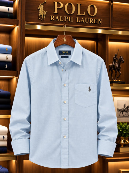 Premium Exclusive High-End Authentic Light Classic Button-Down Shirt