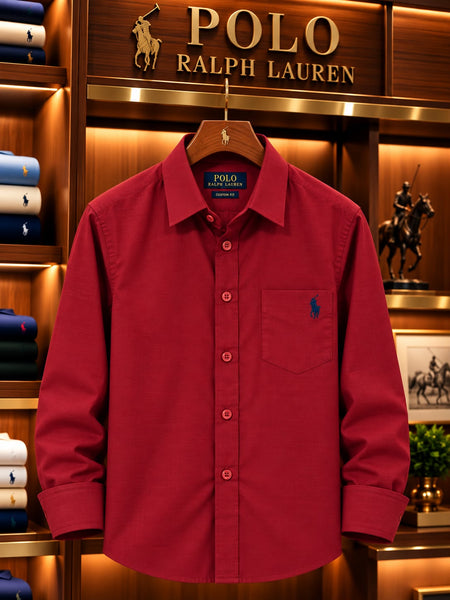 Premium Exclusive High-End Authentic Light Classic Button-Down Shirt