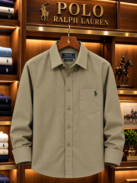 Premium Exclusive High-End Authentic Light Classic Button-Down Shirt