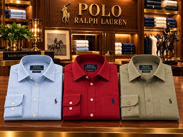 Premium Exclusive High-End Authentic Light Classic Button-Down Shirt