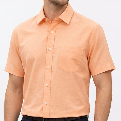 Premium Exclusive High-End Authentic Short-Sleeve Button-Down Shirt