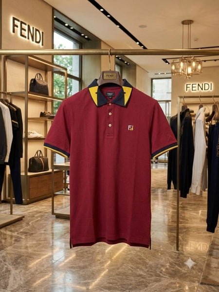 Premium Exclusive High-End Authentic Polo Tee with Contrast Trim