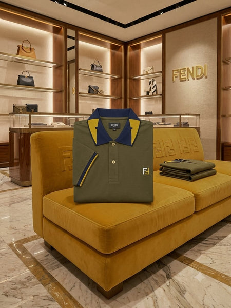Premium Exclusive High-End Authentic Polo Tee with Contrast Trim