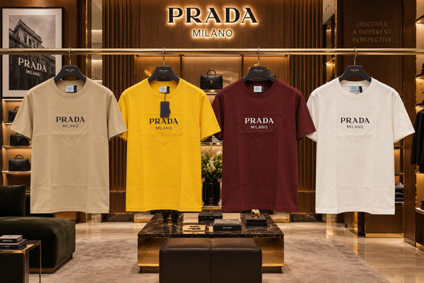 Premium Exclusive High-End Authentic Crew-Neck T-Shirt with Classic Print