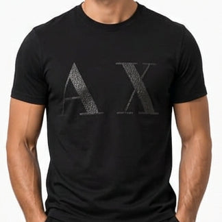Premium Exclusive High-End Authentic Crew-Neck T-Shirt with Bold Lettering