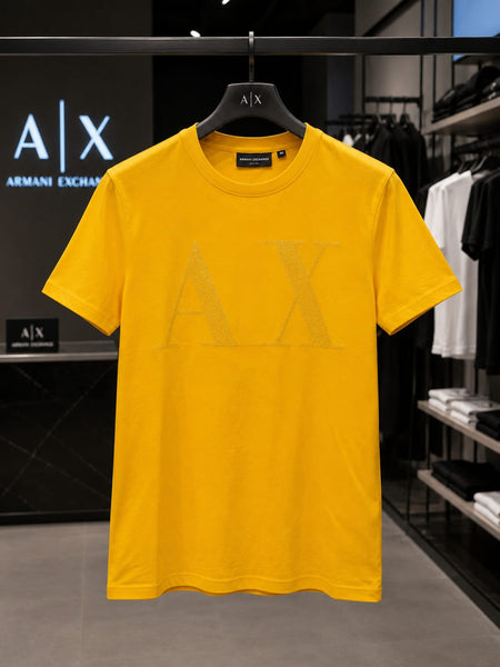 Premium Exclusive High-End Authentic Crew-Neck T-Shirt with Bold Lettering
