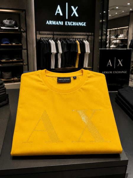 Premium Exclusive High-End Authentic Crew-Neck T-Shirt with Bold Lettering