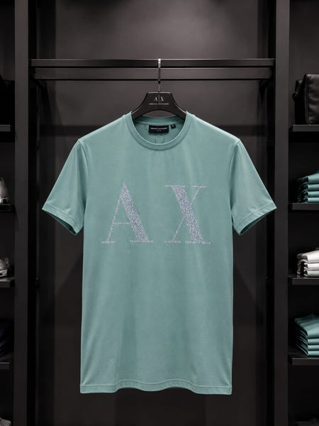 Premium Exclusive High-End Authentic Crew-Neck T-Shirt with Bold Lettering