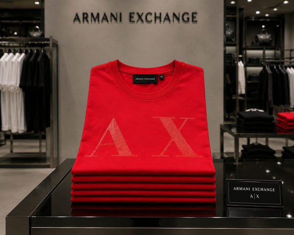 Premium Exclusive High-End Authentic Crew-Neck T-Shirt with Bold Lettering