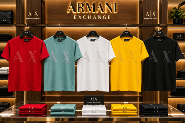 Premium Exclusive High-End Authentic Crew-Neck T-Shirt with Bold Lettering