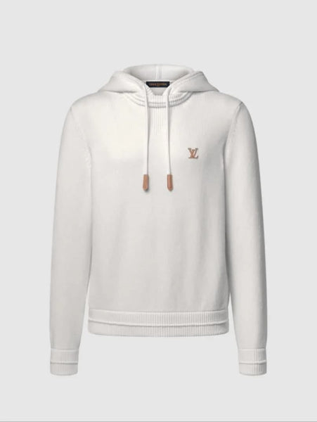 Premium White Hooded Sweatshirt for Men – Stylish & Comfortable Pullover