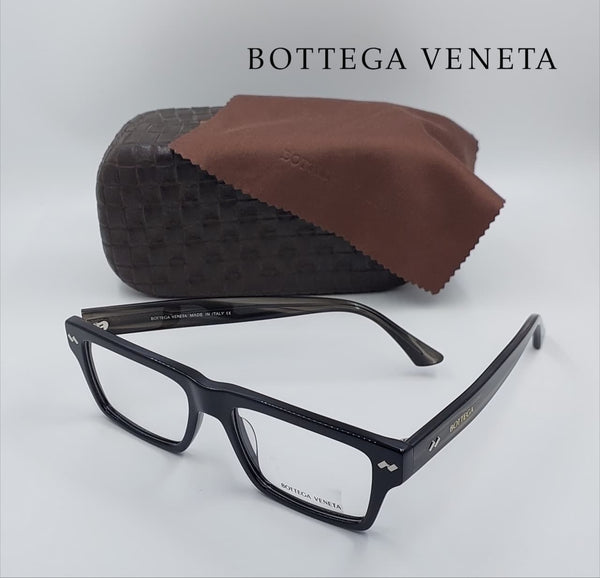Black Rectangular Eyeglasses – Premium Italian Luxury Design