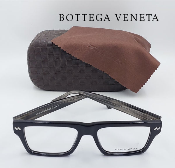 Black Rectangular Eyeglasses – Premium Italian Luxury Design