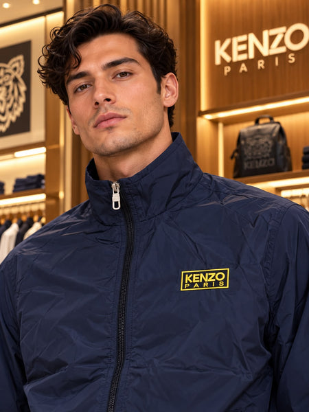 Premium Classic Navy Lightweight Windcheater