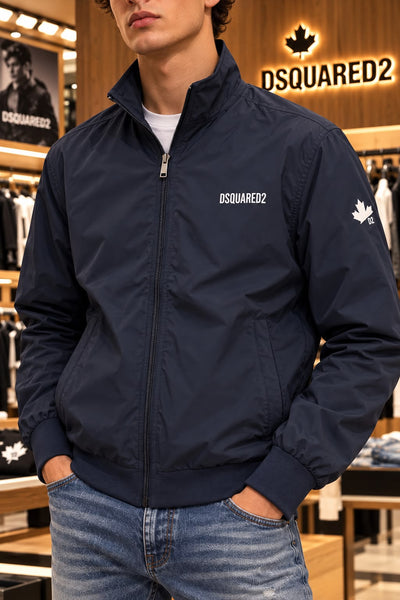 Premium Exclusive High-End Quality Lightweight Navy Blue Windcheater Waterproof Jacket for Men