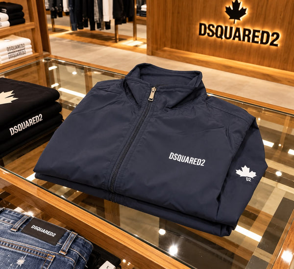 Premium Exclusive High-End Quality Lightweight Navy Blue Windcheater Waterproof Jacket for Men