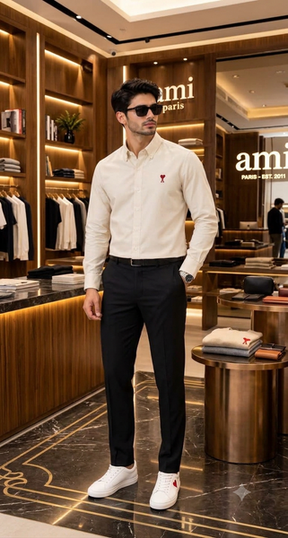 Premium Exclusive High-End Quality Soft Long Sleeve Button Down Shirt for Men