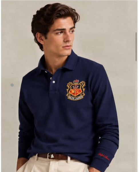 Premium Exclusive High-End Quality Soft Full Sleeve Polo T-Shirt for Men