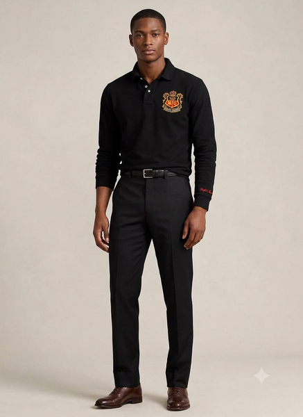 Premium Exclusive High-End Quality Soft Full Sleeve Polo T-Shirt for Men