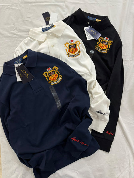 Premium Exclusive High-End Quality Soft Full Sleeve Polo T-Shirt for Men