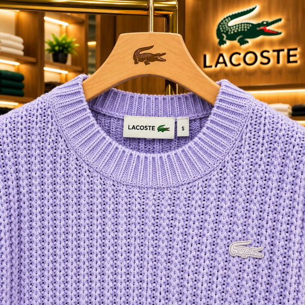 Premium Exclusive High-End Quality Soft Knit Lavender Ladies Pullover Sweater for Women