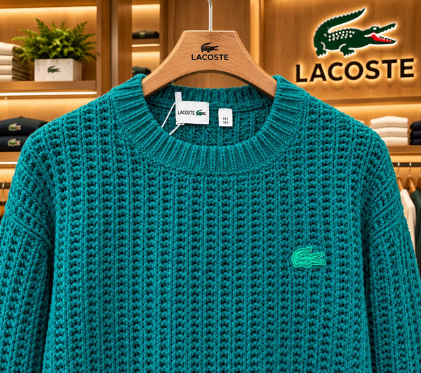 Premium Exclusive High-End Quality Soft Knit Teal Ladies Pullover Sweater for Women