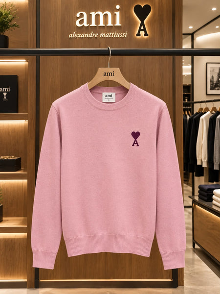 Women’s Premium Crew Neck Sweater – Elegant Full-Sleeve Pullover