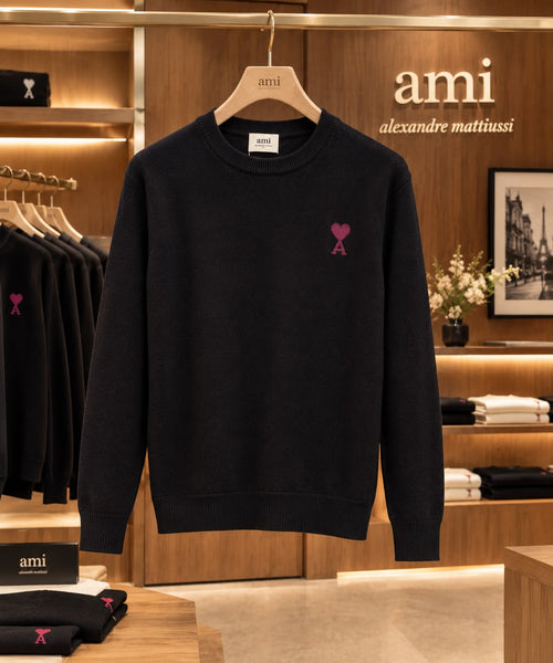 Women’s Premium Crew Neck Sweater – Elegant Full-Sleeve Pullover