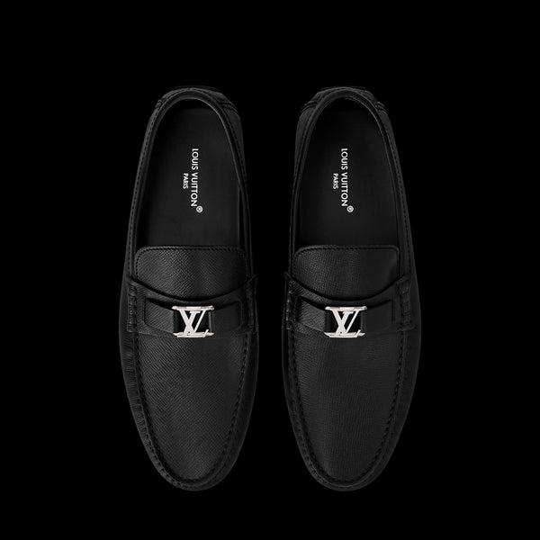 Premium Exclusive High-End Quality Authentic Soft Black Leather Driving Loafer Shoes for Men
