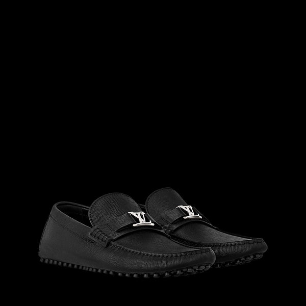 Premium Exclusive High-End Quality Authentic Soft Black Leather Driving Loafer Shoes for Men