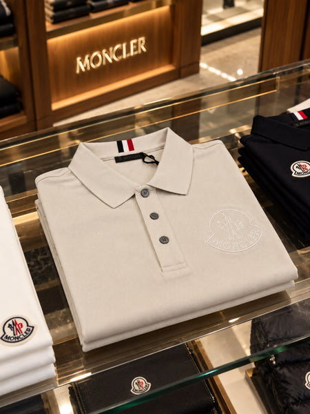 Premium Exclusive High-End Soft Classic Fit Short Sleeve Beige Polo Tee for Refined Everyday Style